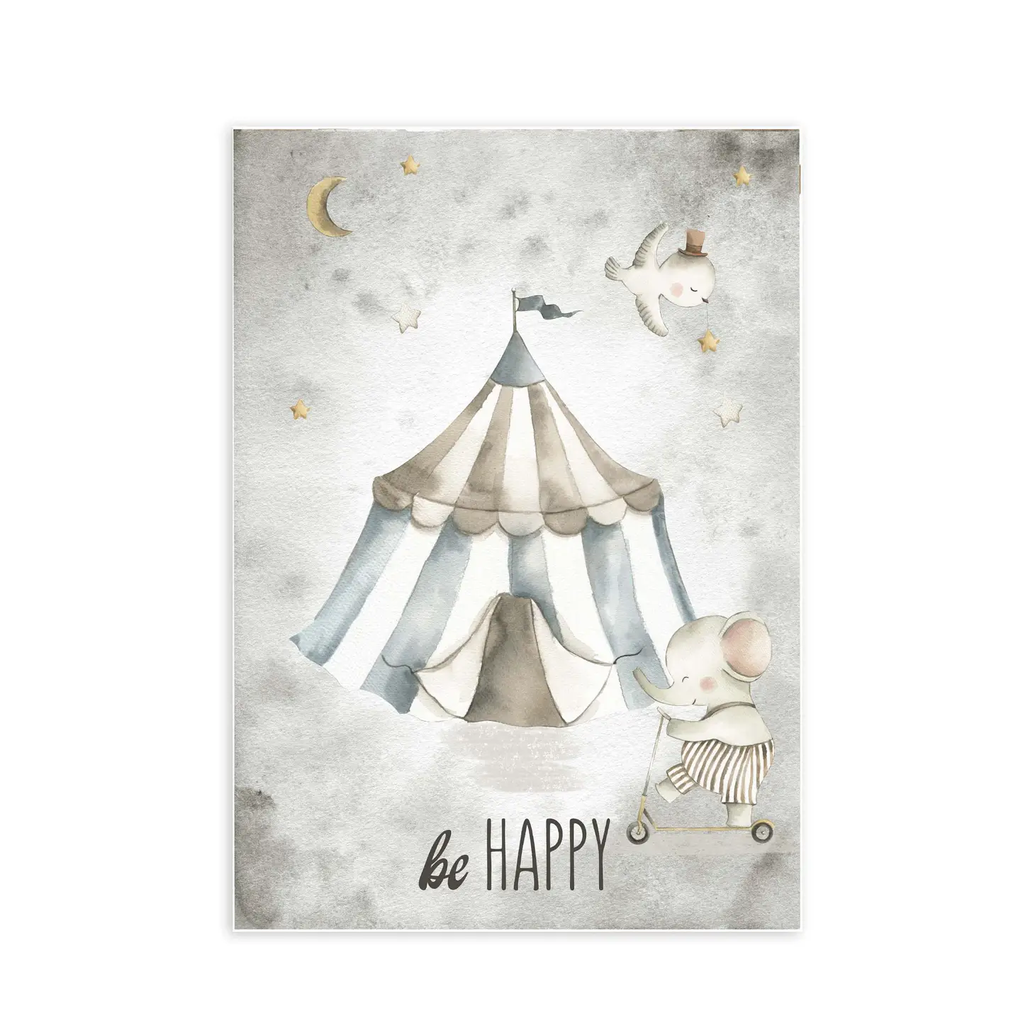 poster kinderkamer circus
