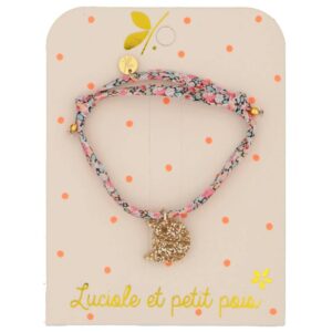 armband stof kinderen kat