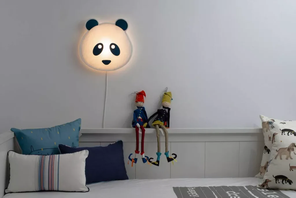 lamp panda kinderkamer